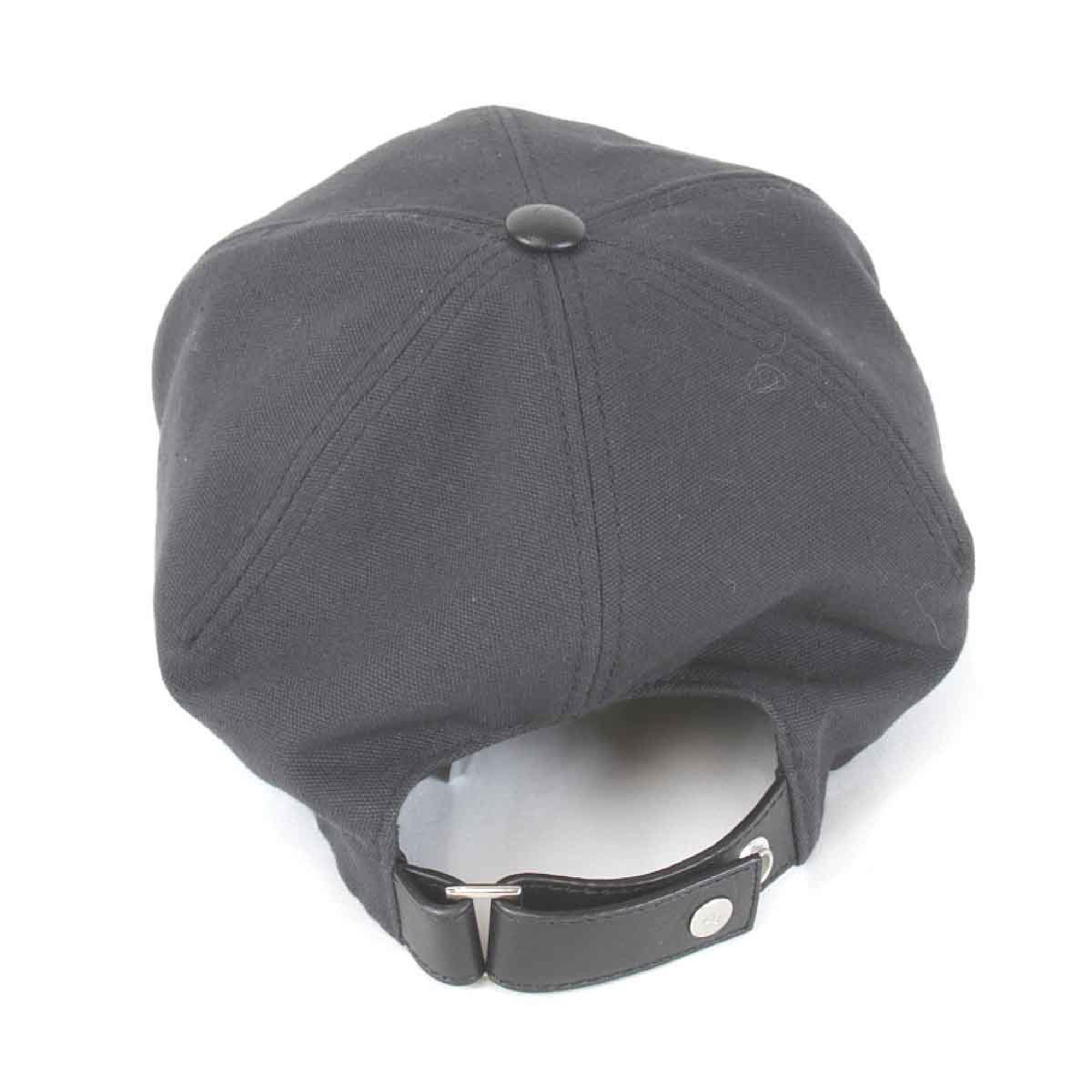 Christian Dior Stussy collaboration cap size L cotton black ladies