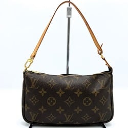 LOUIS VUITTON Louis Vuitton Pochette Accessoires (old) Pouch Monogram Canvas Brown M51980 Women's