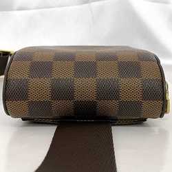 Louis Vuitton Body Bag Geronimos f-21590 Brown Damier Ebene N51994 Canvas CA3150 LOUIS VUITTON Crossbody Waist Unisex