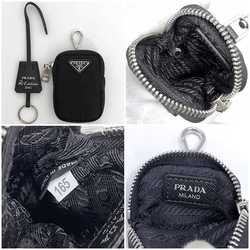 Prada 2-way shoulder bag f-21634 Black Re-Edition 2005 Re-Nylon 1BH204 Nylon 165 PRADA Chain Pouch Bag Crossbody Women's