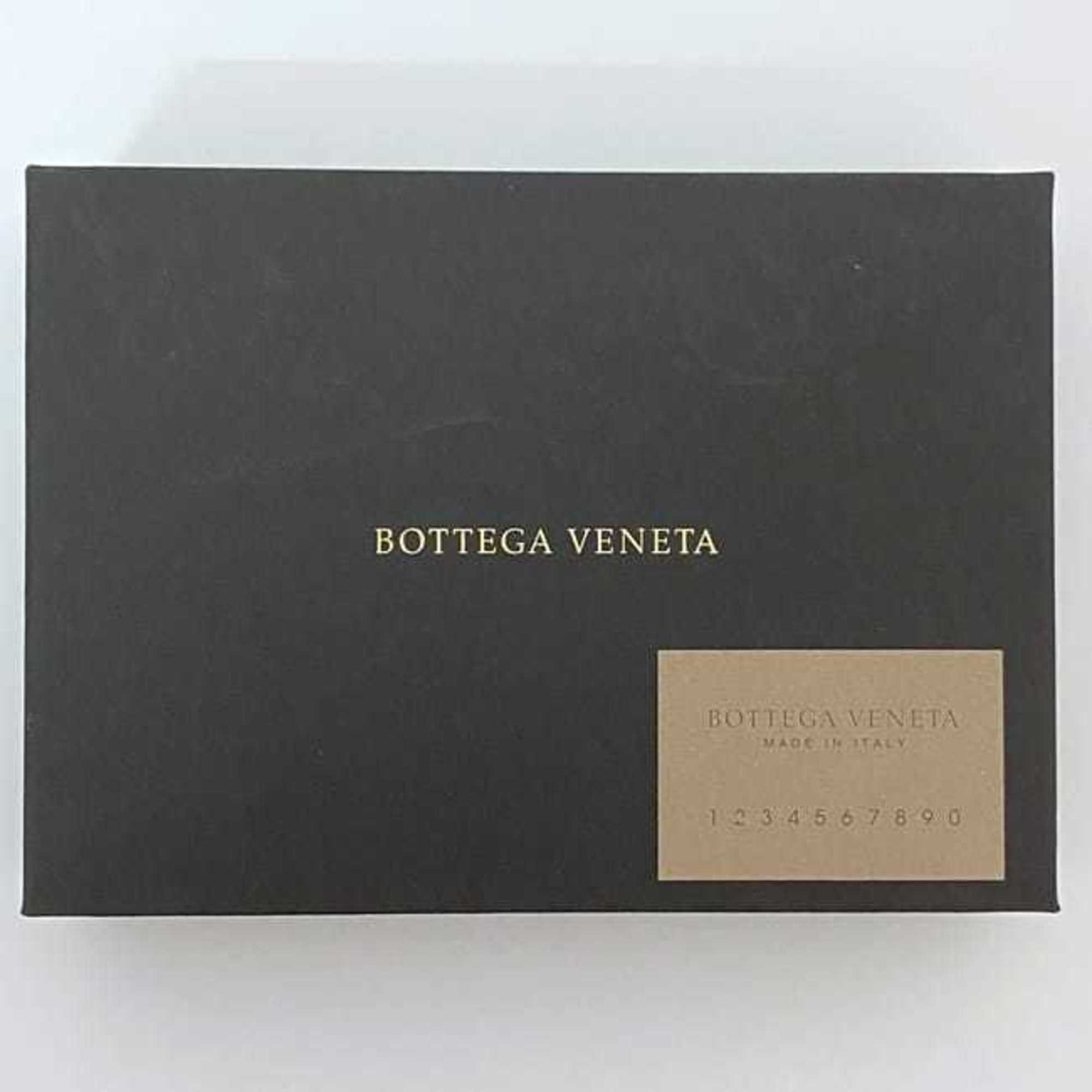 Bottega Veneta Coin Case ec-21504 Black Intrecciato Purse Leather BOTTEGA VENETA Wallet Women Men Compact