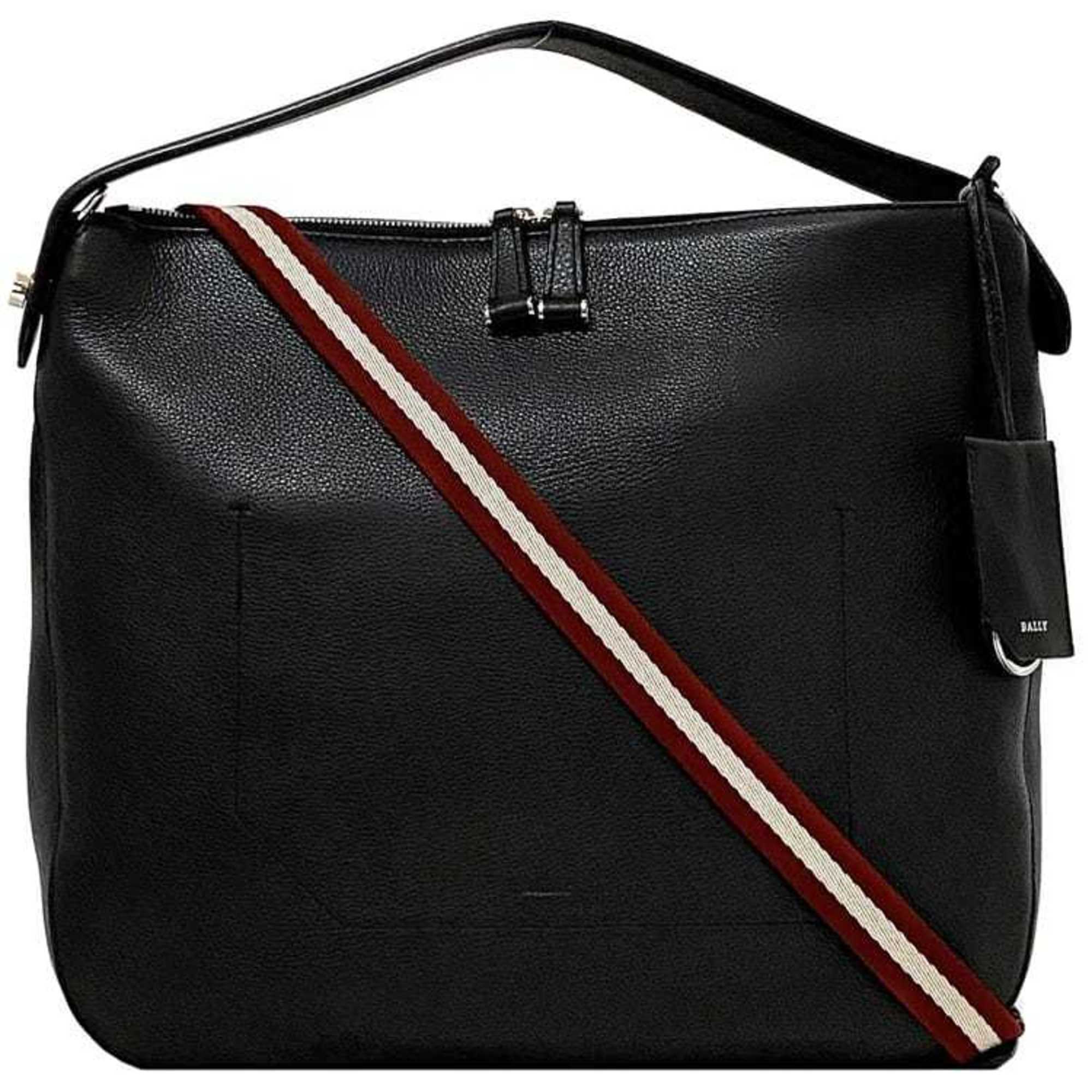 BALLY 2way bag ec-21555 black leather women's