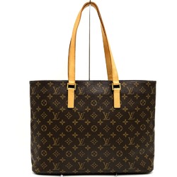 LOUIS VUITTON Cabas Alto Tote Bag Shoulder Monogram Canvas Brown M51152 Women's