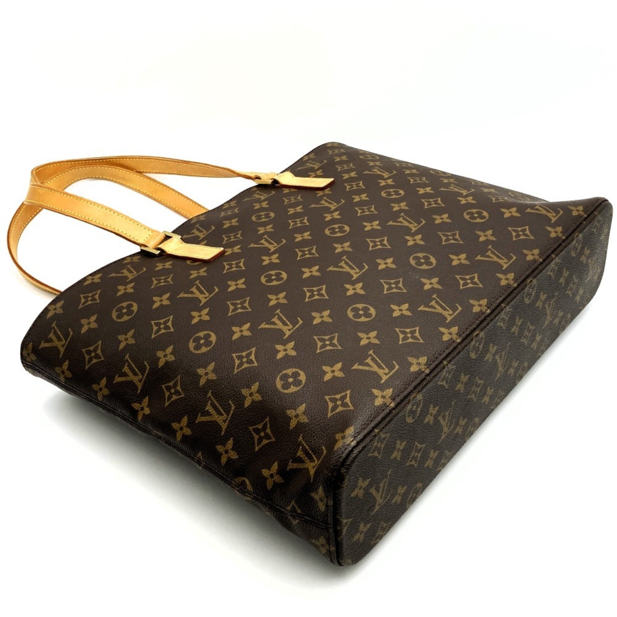 LOUIS VUITTON Cabas Alto Tote Bag Shoulder Monogram Canvas Brown M51152 Women's