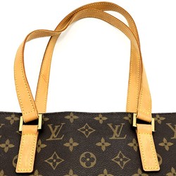 LOUIS VUITTON Cabas Alto Tote Bag Shoulder Monogram Canvas Brown M51152 Women's