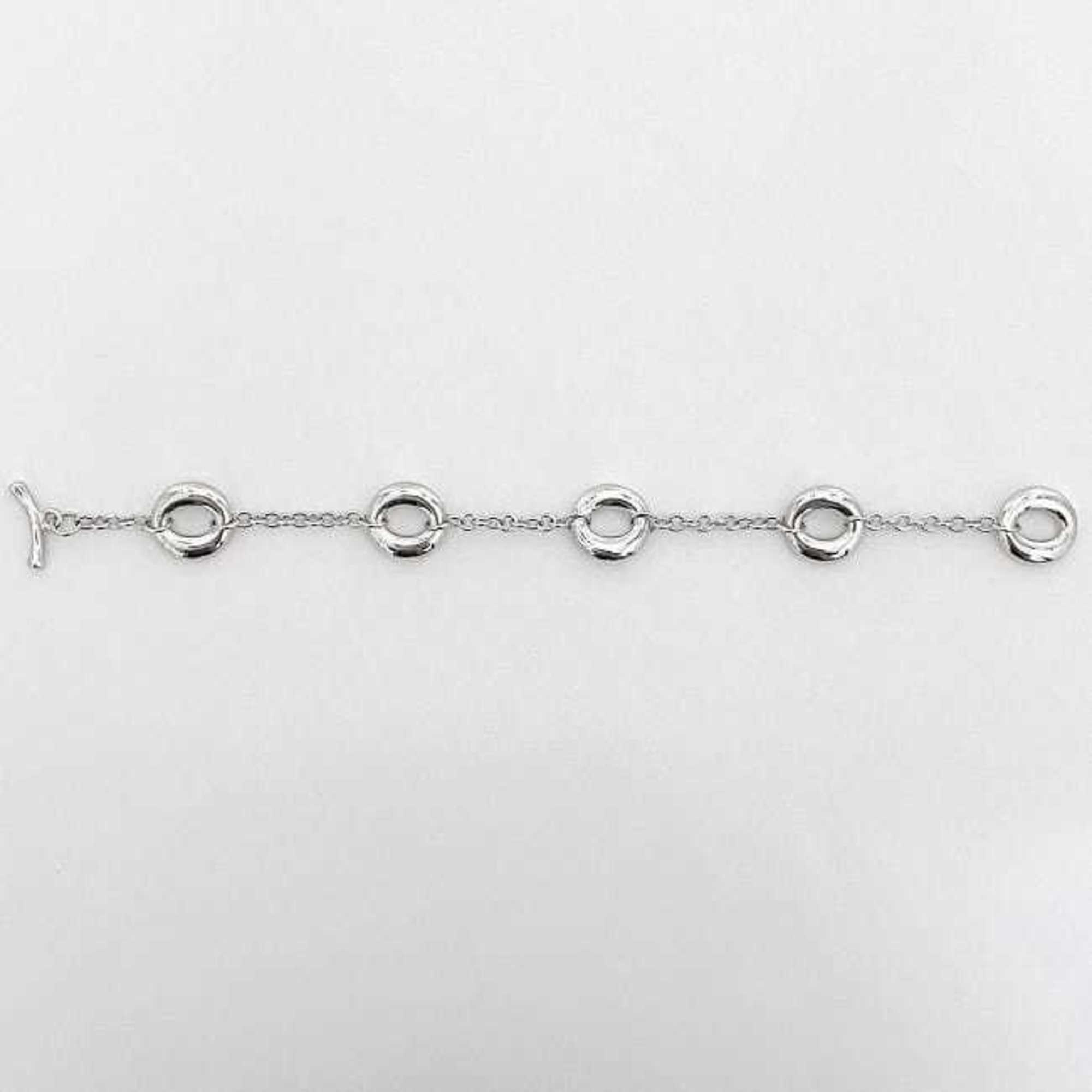 Tiffany Toggle Bracelet ec-21576 Silver Ag 925 TIFFANY&Co. Circle Women's Accessory