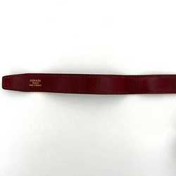 Hermes Belt ec-21509 Black Bordeaux Constance ~75cm Leather Box Calf ○N Stamp HERMES Women's Buckle