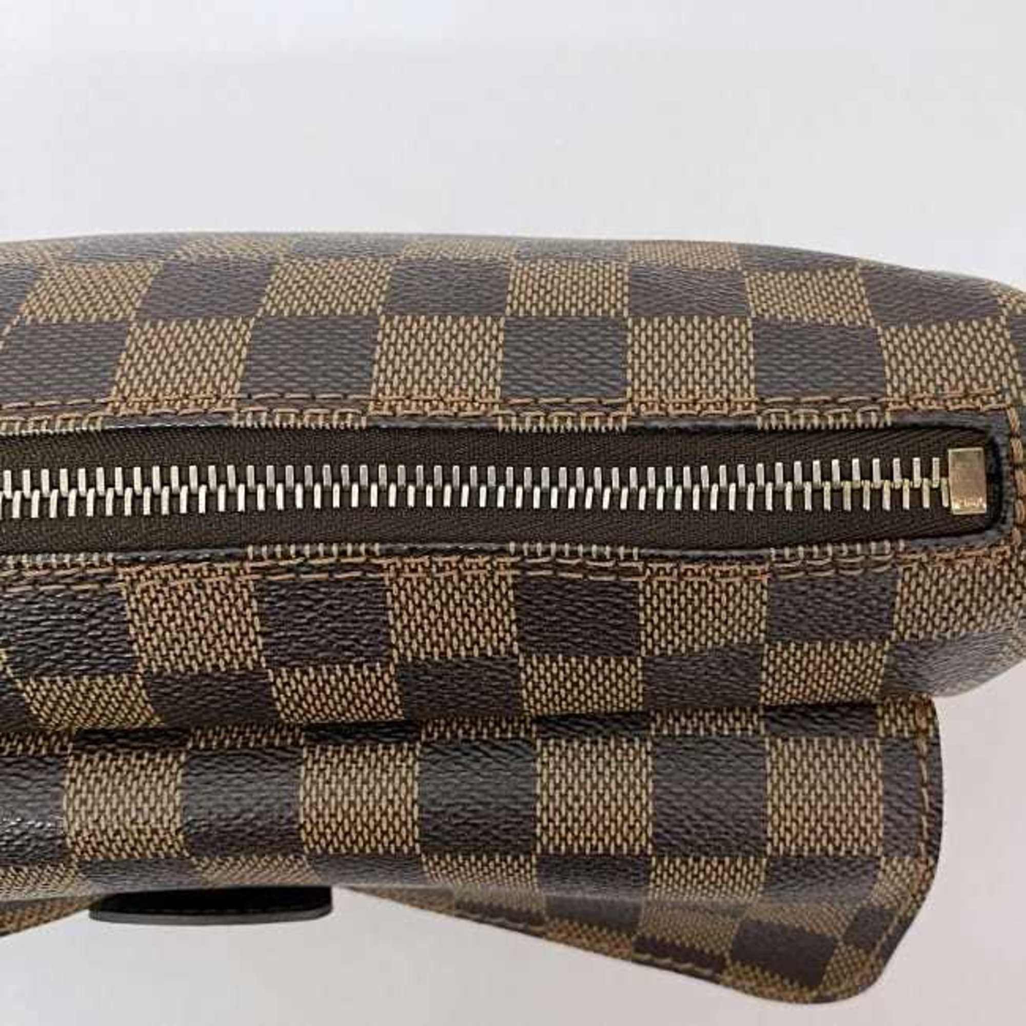 Louis Vuitton Shoulder Bag Ravello GM f-21671 Brown Damier Ebene N60006 Canvas VI1025 LOUIS VUITTON Crossbody Freestanding Women's Men's