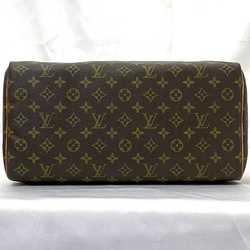 Louis Vuitton Boston Bag Speedy 35 f-21672 Brown Monogram M41524 Handbag Canvas Tanned Leather 832 SA LOUIS VUITTON