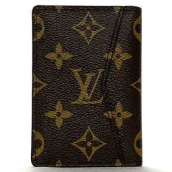 Louis Vuitton Card Case Organizer De Poche ec-21616 Brown Monogram M61732 Canvas CI5106 LOUIS VUITTON Holder Folding