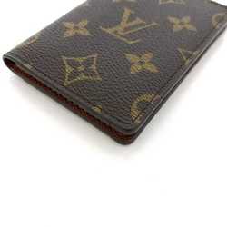 Louis Vuitton Card Case Organizer De Poche ec-21616 Brown Monogram M61732 Canvas CI5106 LOUIS VUITTON Holder Folding