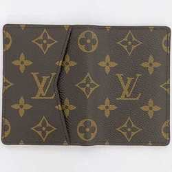 Louis Vuitton Card Case Organizer De Poche ec-21616 Brown Monogram M61732 Canvas CI5106 LOUIS VUITTON Holder Folding