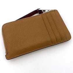 LOEWE Coin Case ec-21635 Brown Anagram C660Z40X04 Card Holder Leather 2261815 L-Shaped Wallet Purse Compact