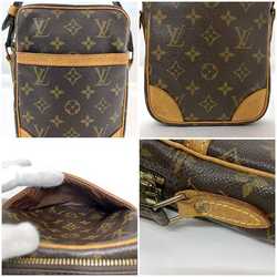 Louis Vuitton Shoulder Bag Danube f-21673 Brown Monogram M45266 Crossbody Canvas Tanned Leather SL1011 LOUIS VUITTON Women's Men's