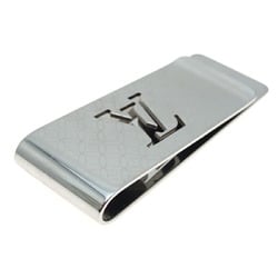 Louis Vuitton Bill Clip Champs Elysees Men's Money M65041 Stainless Steel Silver