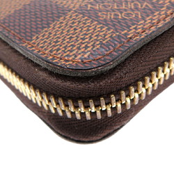 Louis Vuitton Zippy Wallet Women's and Men's Long N60015 Damier Brown