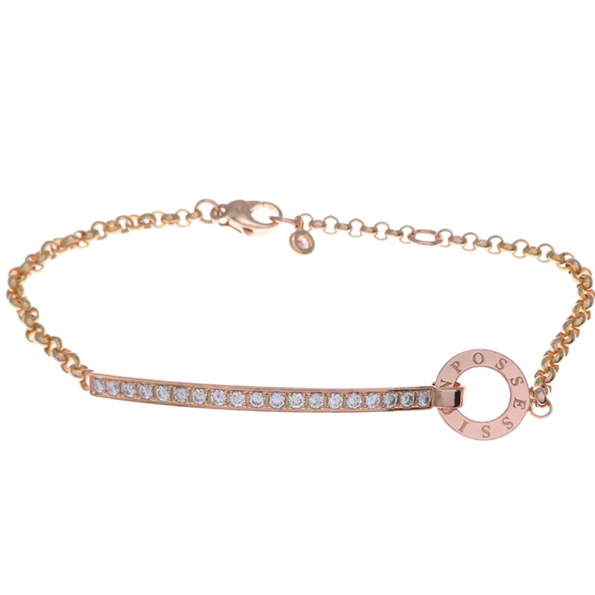 Piaget Possession Diamond Women's Bracelet 750 Pink Gold