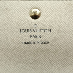 Louis Vuitton Multicle 4 Women's and Men's Key Case N60020 Damier Azur White