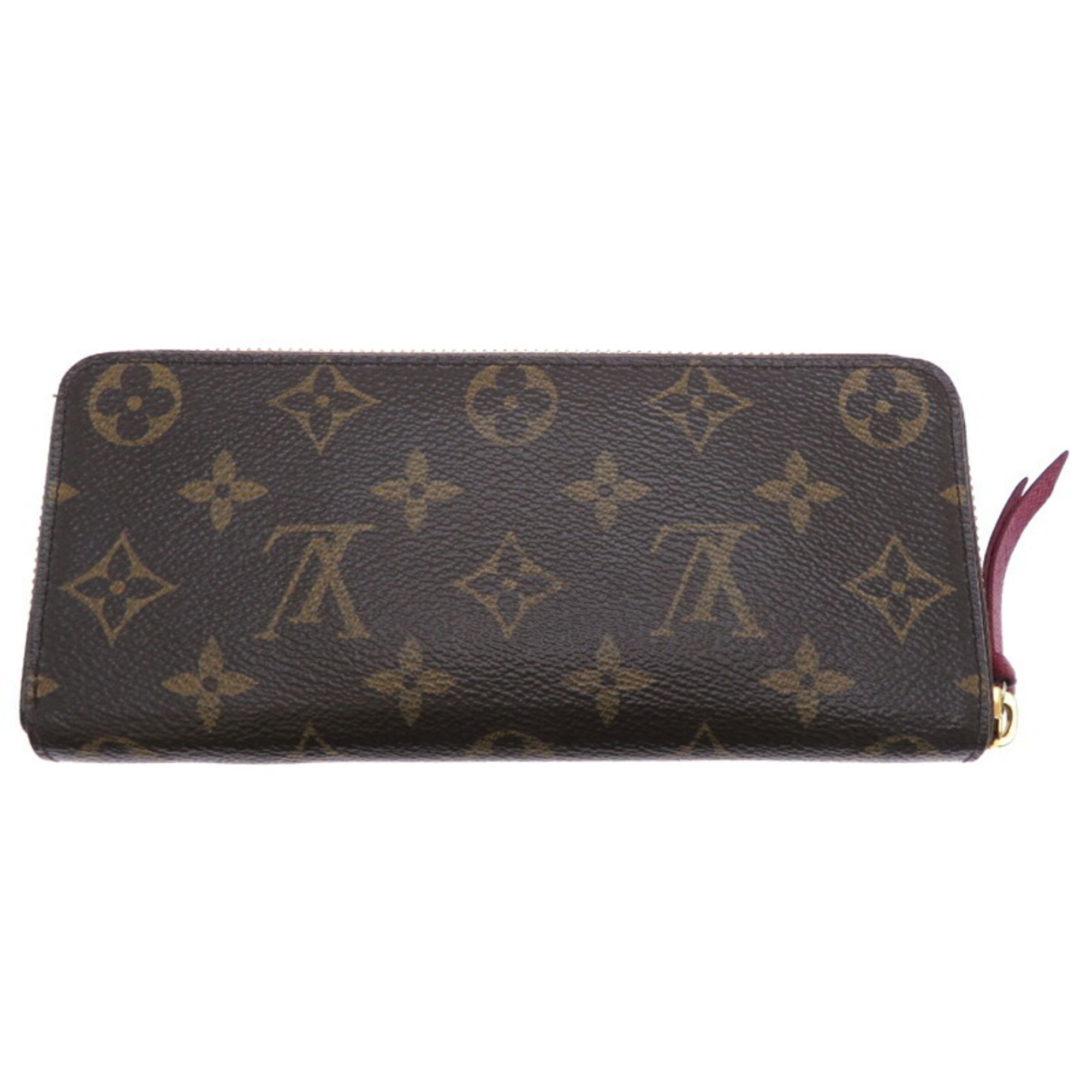 Louis Vuitton Portefeuille Clemence Ladies Long Wallet M60742 Monogram Brown