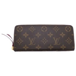 Louis Vuitton Portefeuille Clemence Ladies Long Wallet M60742 Monogram Brown