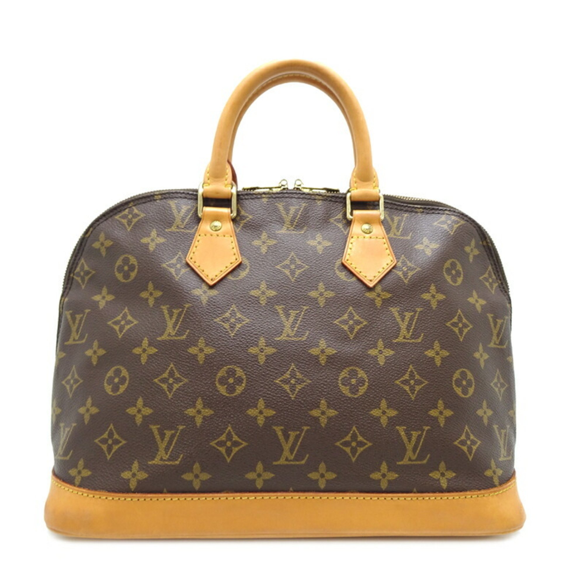 Louis Vuitton Alma PM Women's Handbag M51130 Monogram Brown