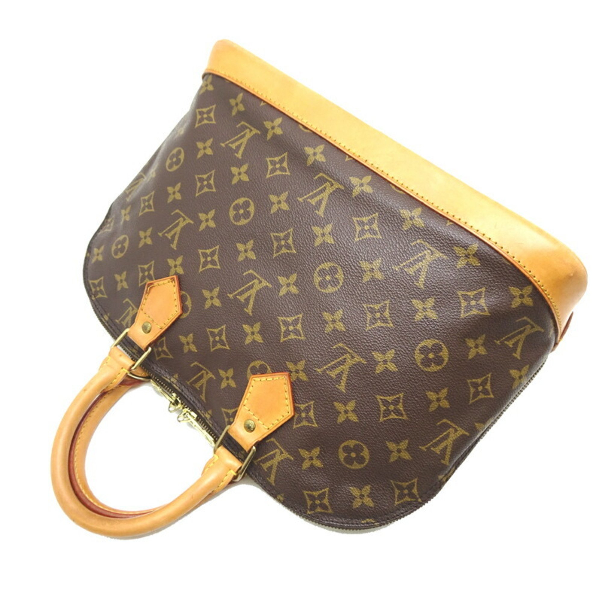 Louis Vuitton Alma PM Women's Handbag M51130 Monogram Brown