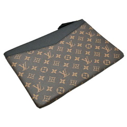 Louis Vuitton Daily Pouch Women's and Men's Second Bag M62048 Monogram Macassar Brown