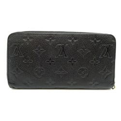 Louis Vuitton Zippy Wallet Women's Long M60571() Monogram Empreinte Noir