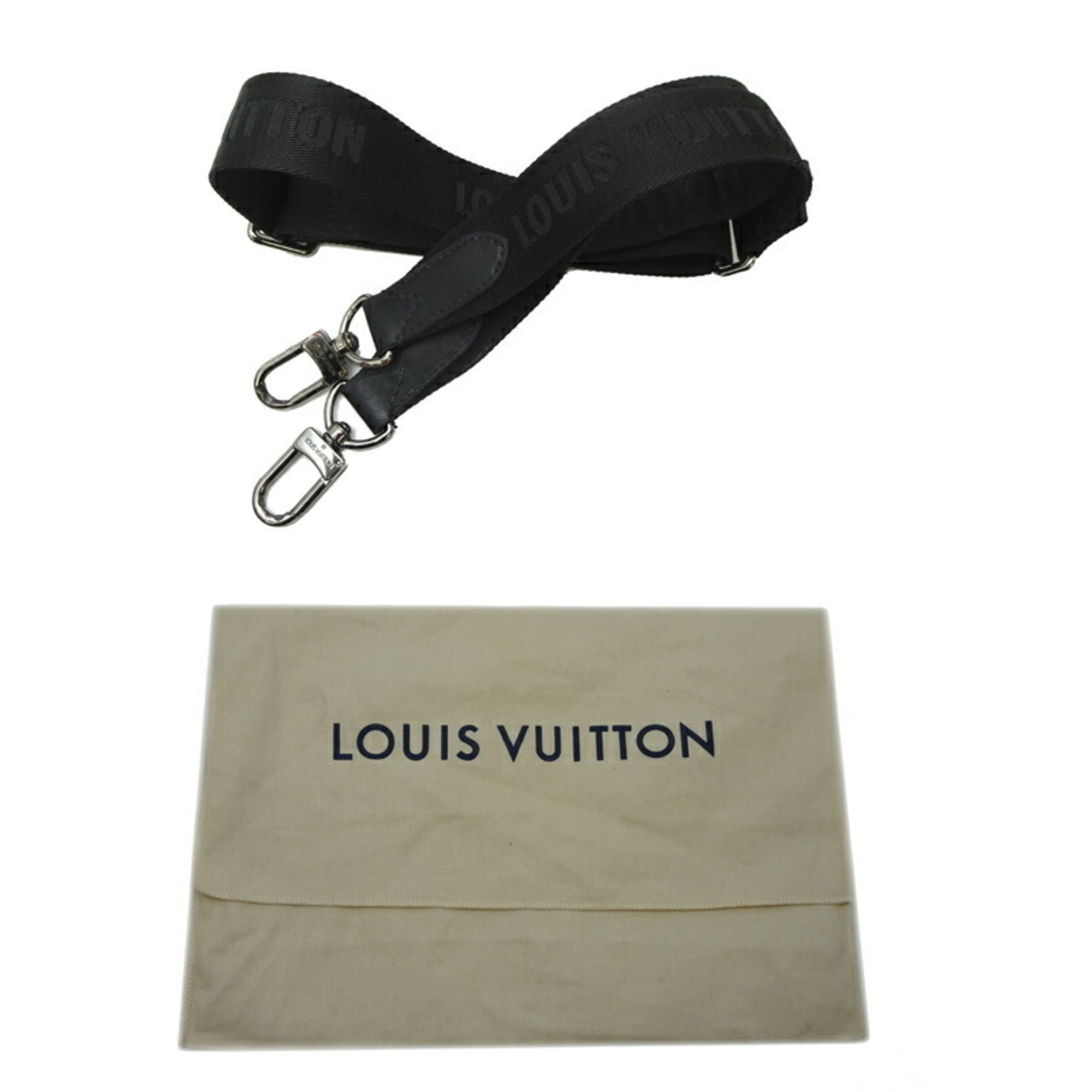 Louis Vuitton Trio Men's Shoulder Bag M69443 Monogram Eclipse Black