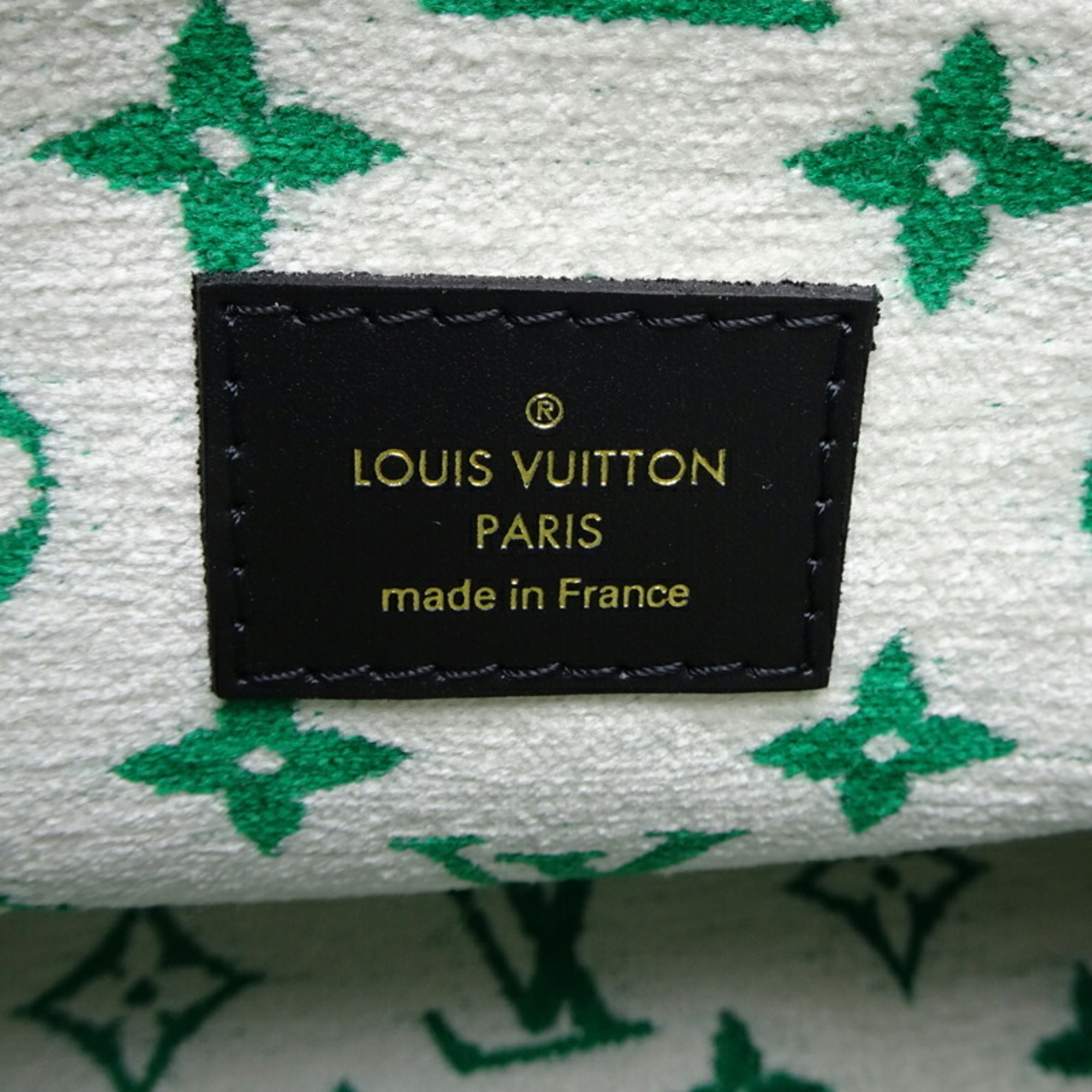 Louis Vuitton LV Match On The Go PM 2022 Capsule Collection Women's Handbag M46216 Velvet Green