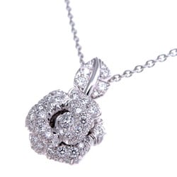 Christian Dior Rose Bagatelle Diamond Women's Necklace 750 White Gold