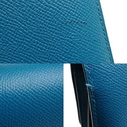 Hermes Constance 3 24 X engraved 2016 Women's shoulder bag Epsom blue