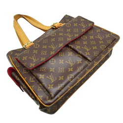 Louis Vuitton Muti-Plicite Women's Shoulder Bag M51162 Monogram Brown