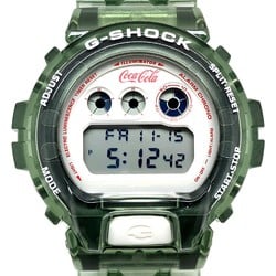 G-SHOCK CASIO Watch DW-6900CC23-3 Coca-Cola Collaboration Model Green Glass Bottle Skeleton Released in August 2023 Mikunigaoka Store