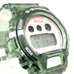 G-SHOCK CASIO Watch DW-6900CC23-3 Coca-Cola Collaboration Model Green Glass Bottle Skeleton Released in August 2023 Mikunigaoka Store