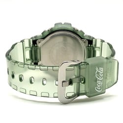 G-SHOCK CASIO Watch DW-6900CC23-3 Coca-Cola Collaboration Model Green Glass Bottle Skeleton Released in August 2023 Mikunigaoka Store