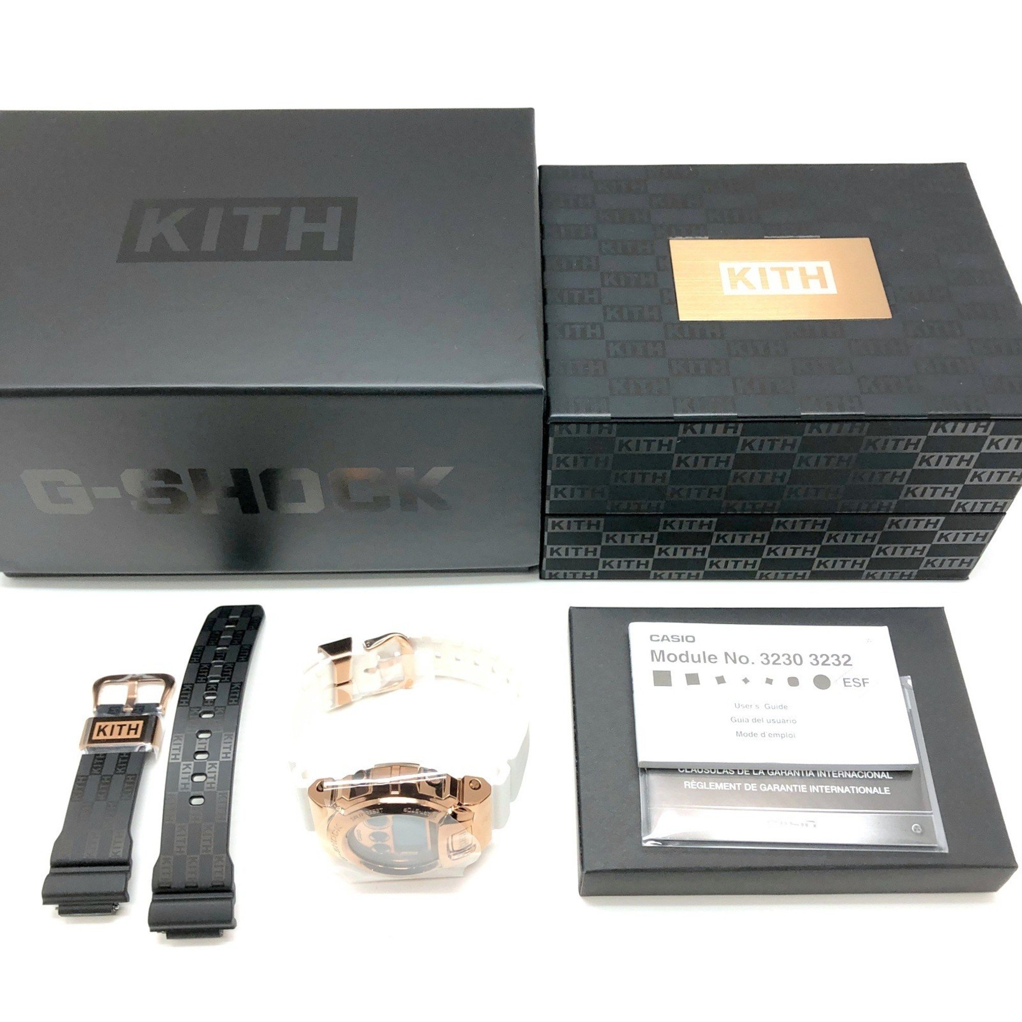 G-SHOCK CASIO Watch GM-6900KTH-4 KITH 6900 Series 25th ANNIVERSARY Kiss Anniversary Not yet released Collaboration model 2nd edition Metal bezel Rose gold Bronze Released in February 2020 Mikunigaoka store