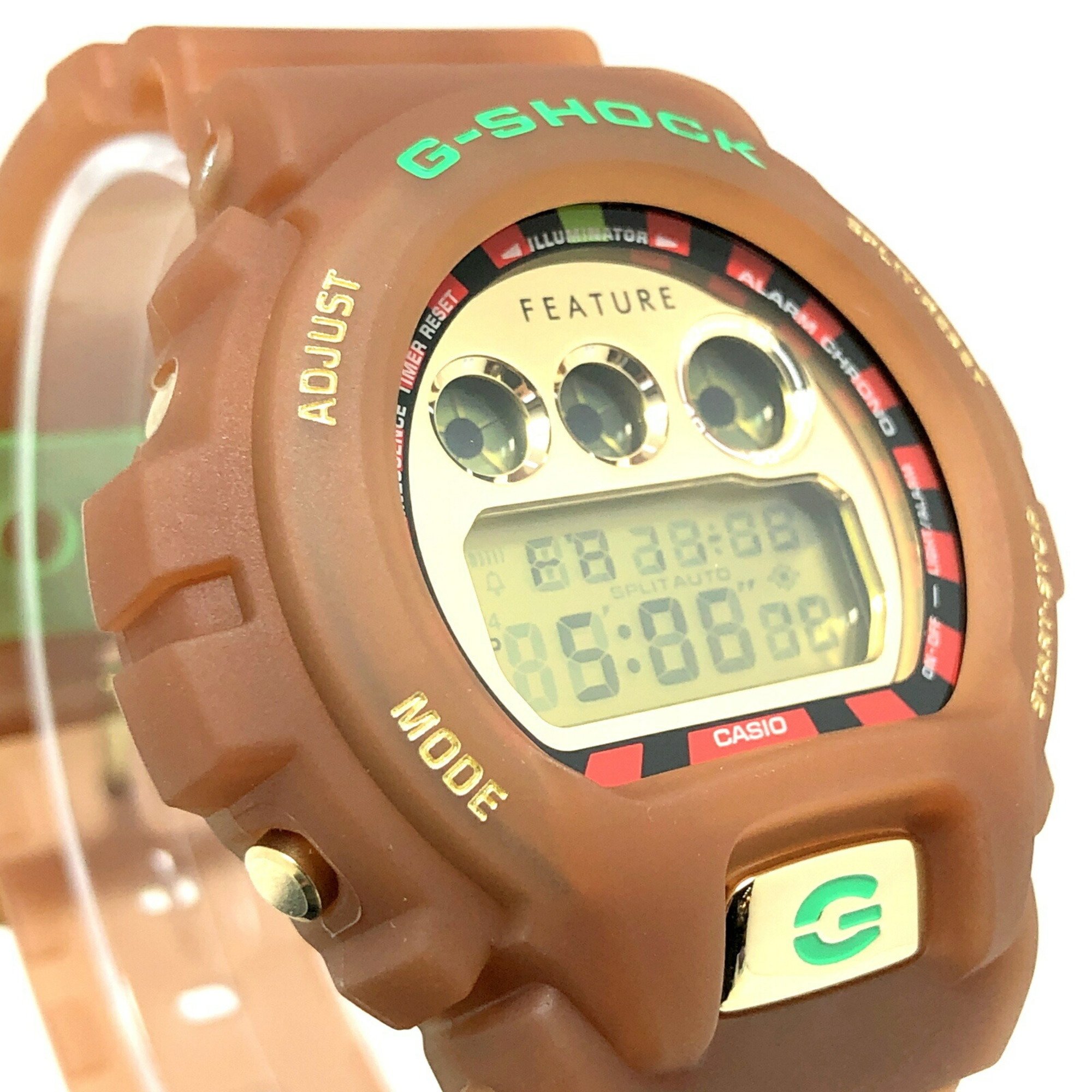 G-SHOCK CASIO Watch DW-6900FTR23A-5 FEATURE 24HRS in Las Vegas 40th Anniversary Feature Not yet released Collaboration model Roulette Brown Released October 2023 Mikunigaoka Store