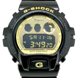 G-SHOCK CASIO Watch DW-6900BTG-1 80th Anniversary Hanshin Tigers Collaboration Model Black x Gold Paint Released June 2015 Mikunigaoka Store