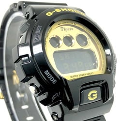 G-SHOCK CASIO Watch DW-6900BTG-1 80th Anniversary Hanshin Tigers Collaboration Model Black x Gold Paint Released June 2015 Mikunigaoka Store