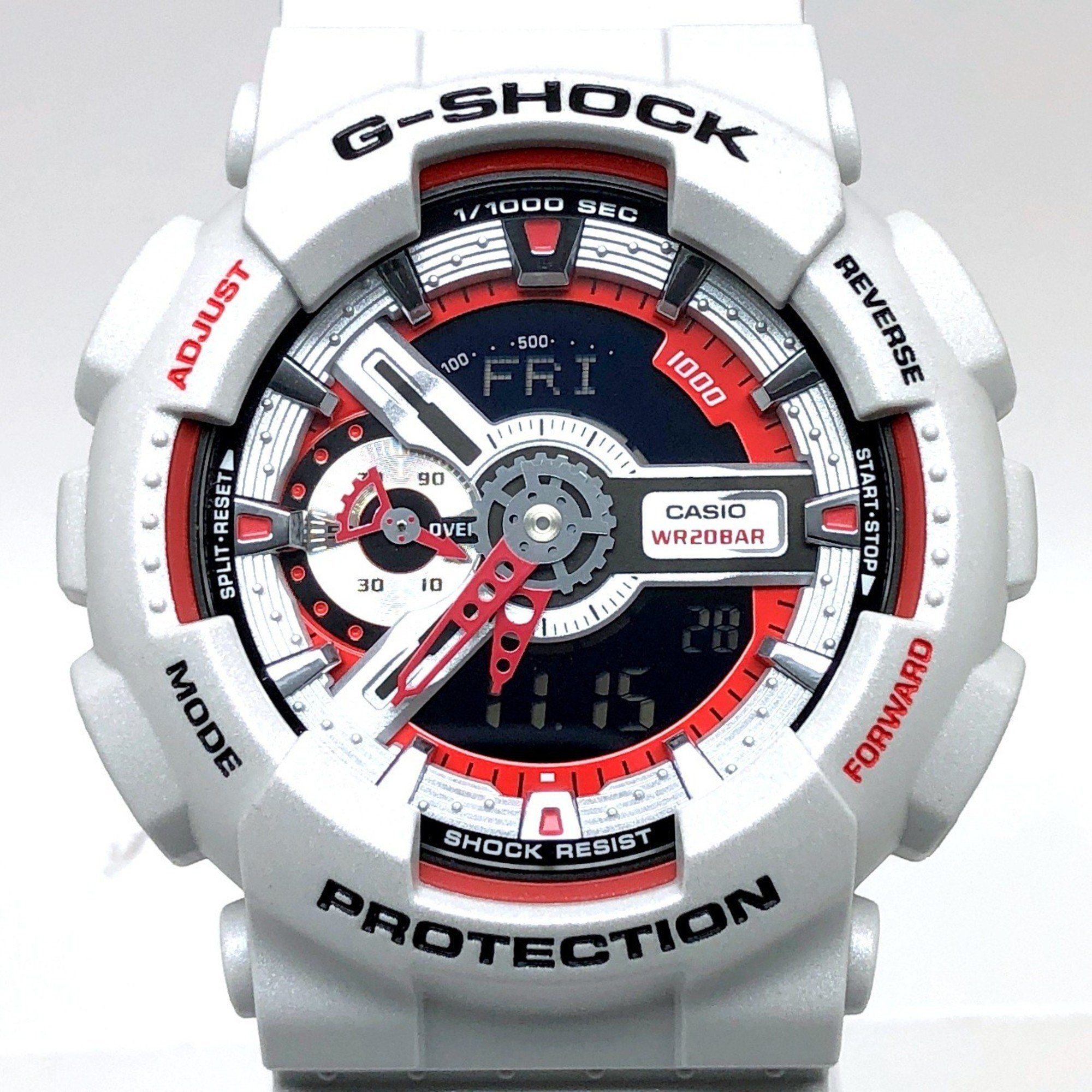 G-SHOCK CASIO Watch GA-110EH-8A ERIC HAZE 30th ANNIVERSARY Eric Haze Anniversary Collaboration Model Light Gray Analog-Digi LED Released in September 2012 Mikunigaoka Store