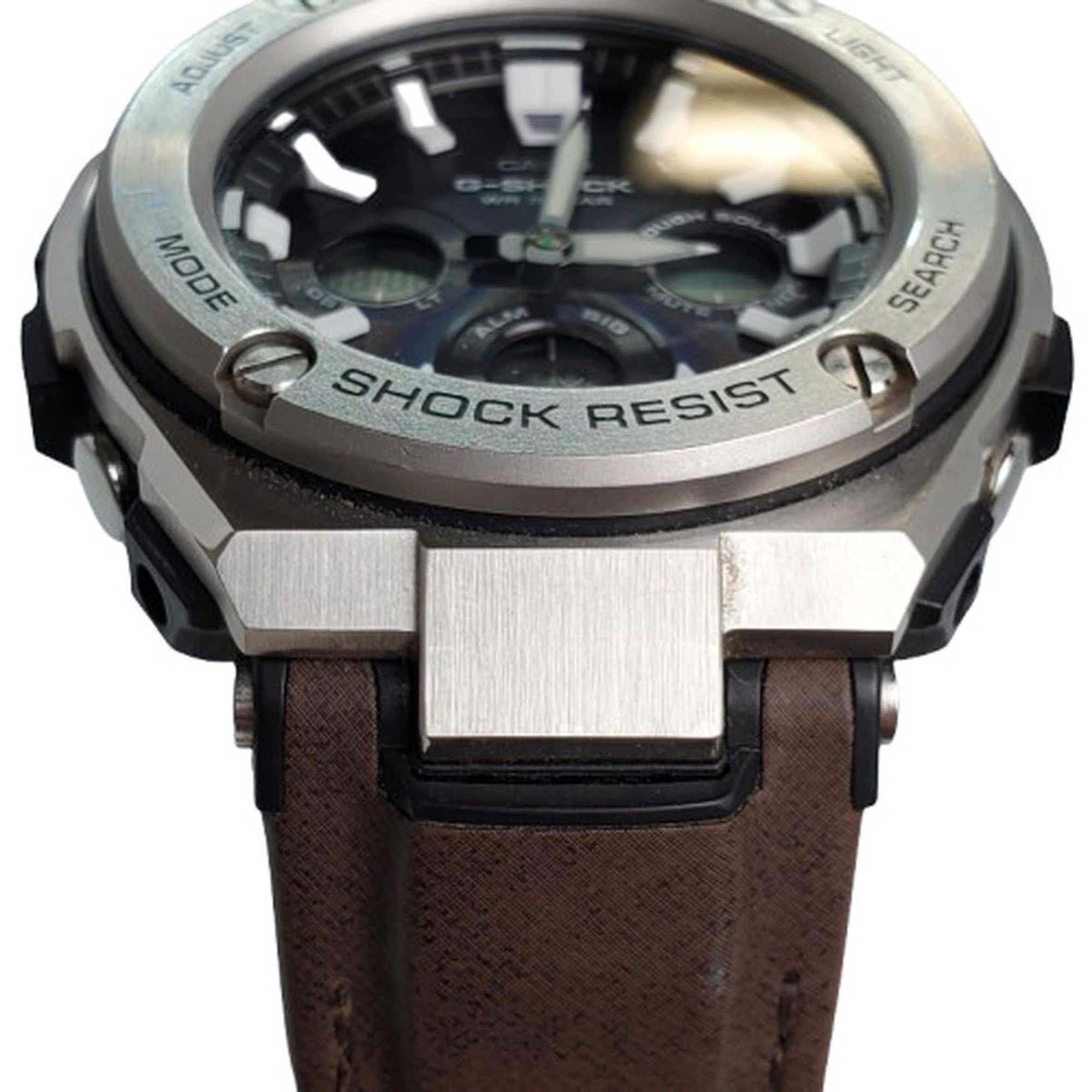 G-SHOCK CASIO Casio Watch GST-S330L G-STEEL G-Steel Ana-Digi Digital-Analog Leather Belt Men's Tough Solar Kaizuka Store