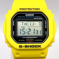 G-SHOCK CASIO Casio Watch DWE-5600R-9 Reprint Yellow Speed Early Color Revival Replacement Belt and Bezel Set DW-5600C-9B Reproduction Model Released October 2021 Mikunigaoka Store