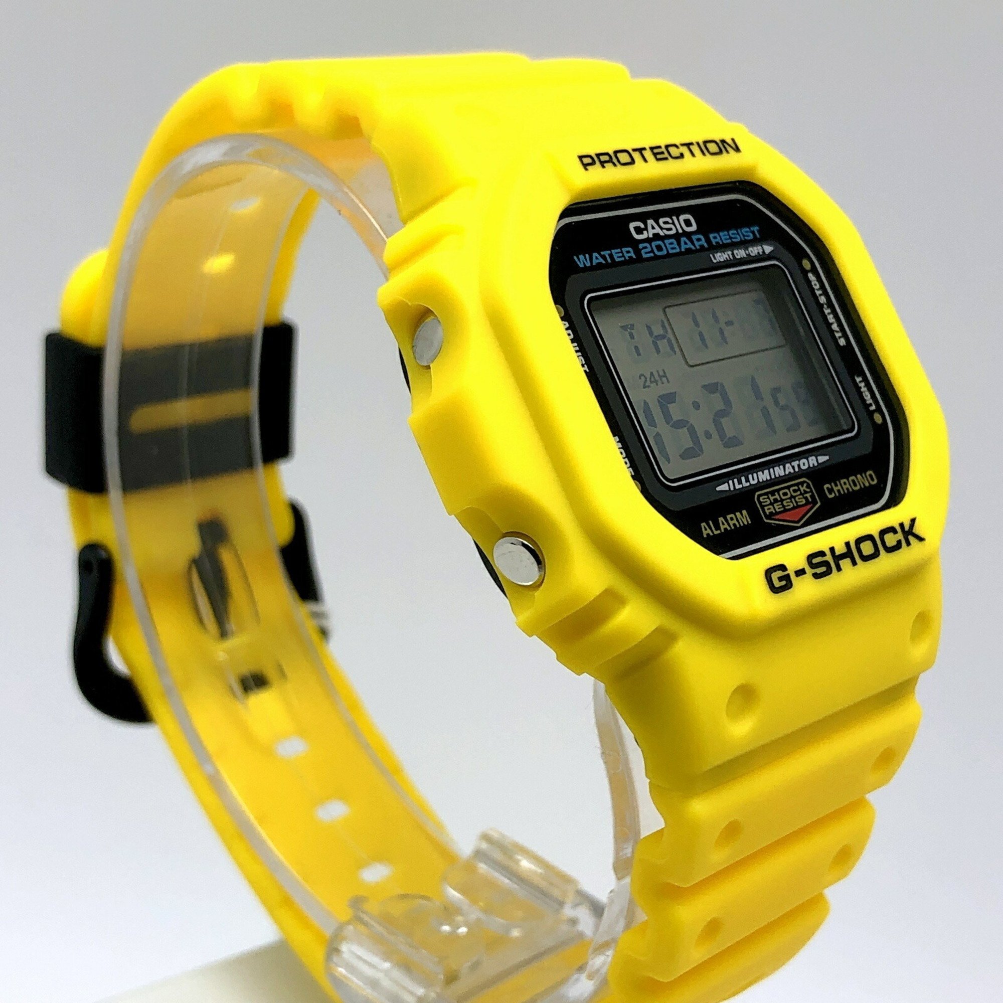 G-SHOCK CASIO Casio Watch DWE-5600R-9 Reprint Yellow Speed Early Color Revival Replacement Belt and Bezel Set DW-5600C-9B Reproduction Model Released October 2021 Mikunigaoka Store