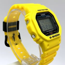 G-SHOCK CASIO Casio Watch DWE-5600R-9 Reprint Yellow Speed Early Color Revival Replacement Belt and Bezel Set DW-5600C-9B Reproduction Model Released October 2021 Mikunigaoka Store