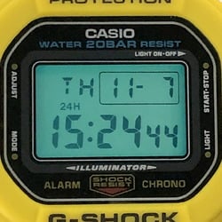 G-SHOCK CASIO Casio Watch DWE-5600R-9 Reprint Yellow Speed Early Color Revival Replacement Belt and Bezel Set DW-5600C-9B Reproduction Model Released October 2021 Mikunigaoka Store