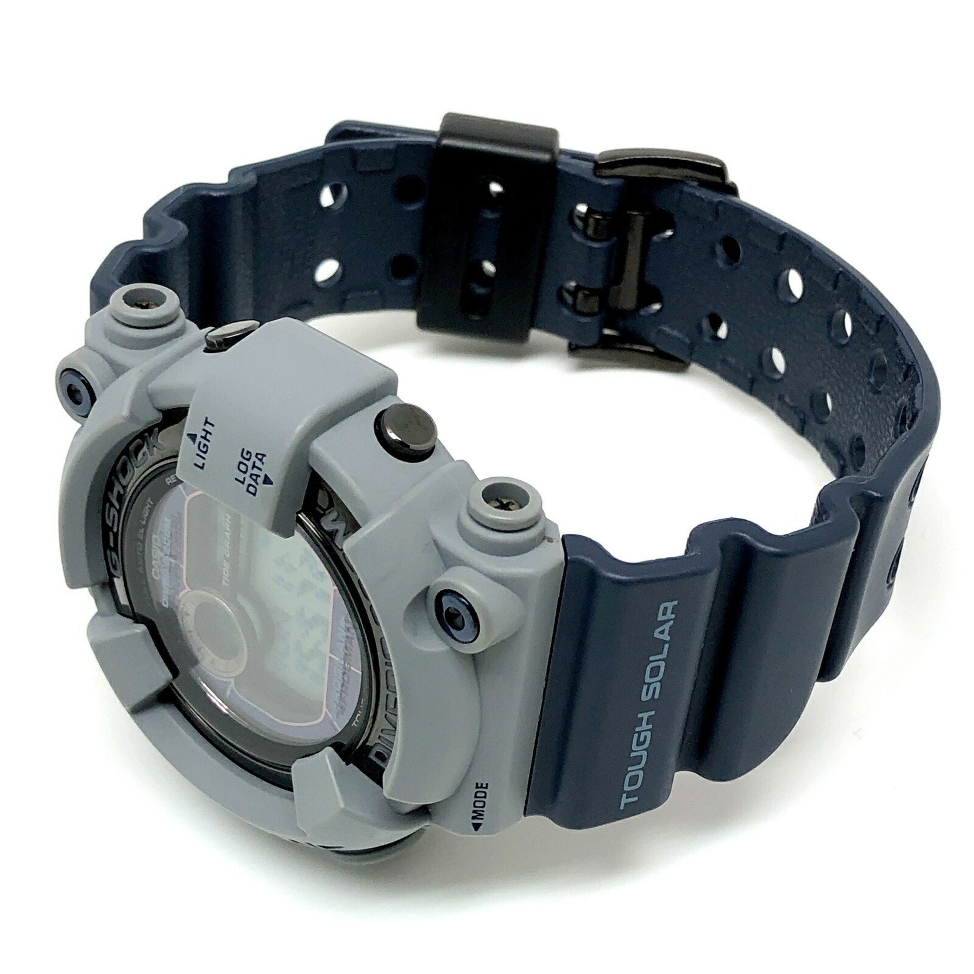 G-SHOCK CASIO Watch GF-8250ER-2 FROGMAN Men in Military Colors Frogman First-generation reissue color Gray x Navy Anchor EL Released April 2012 Mikunigaoka Store