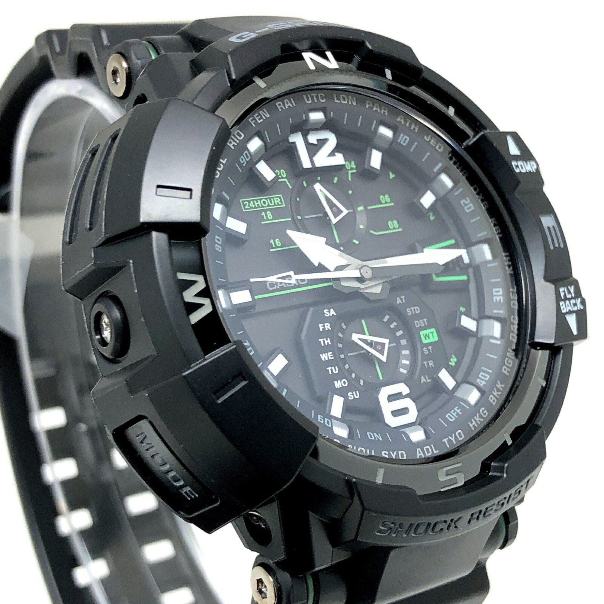 G-SHOCK CASIO Watch GW-A1100-1A3 GRAVITYMASTER Radio Solar Compass Triple G Resist Vibration, Centrifugal and Vibration Resistant Design Released in June 2013 Mikunigaoka Store