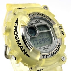 G-SHOCK CASIO Watch DW-8201WC-8T FROGMAN W.C.C.S. Frogman Triple Manta EL Titanium Case World Coral Reef Conservation Society White Skeleton Black Released June 1998 Mikunigaoka Store