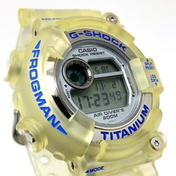 G-SHOCK CASIO Watch DW-8201WC-2T FROGMAN W.C.C.S. Frogman Triple Manta EL Titanium Case World Coral Reef Conservation Society Skeleton Blue Released June 1998 Mikunigaoka Store